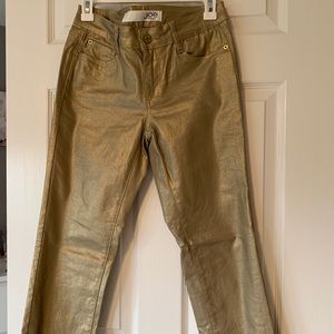 Joe Fresh gold jeans